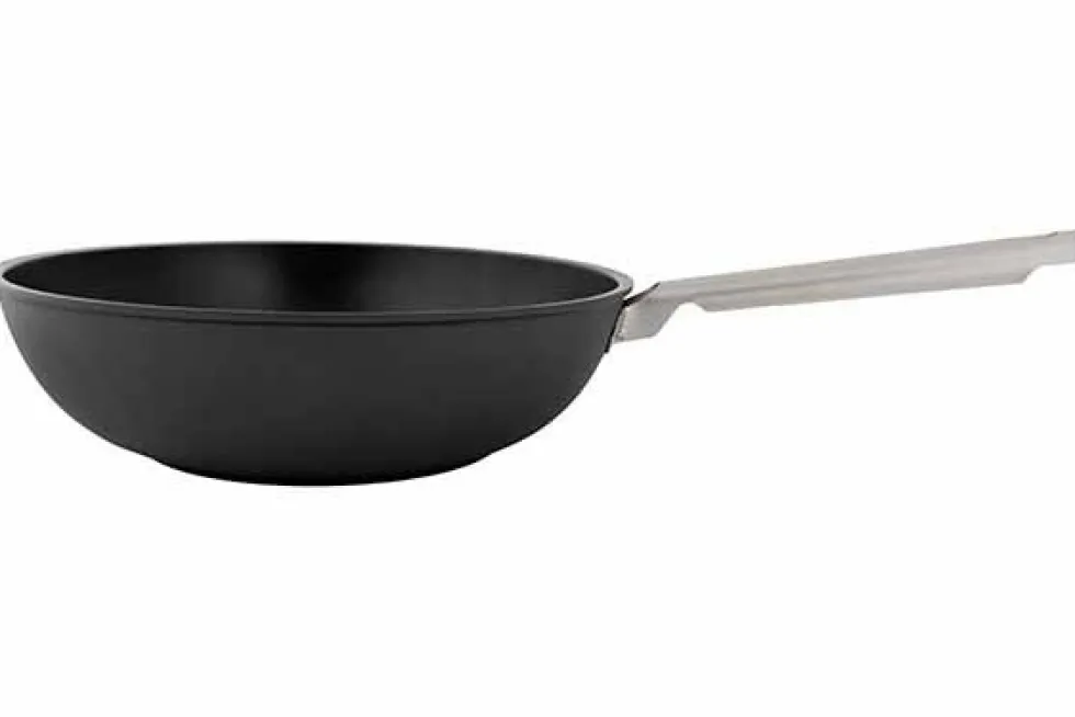 Wok 28 cm Ecodura Zwart