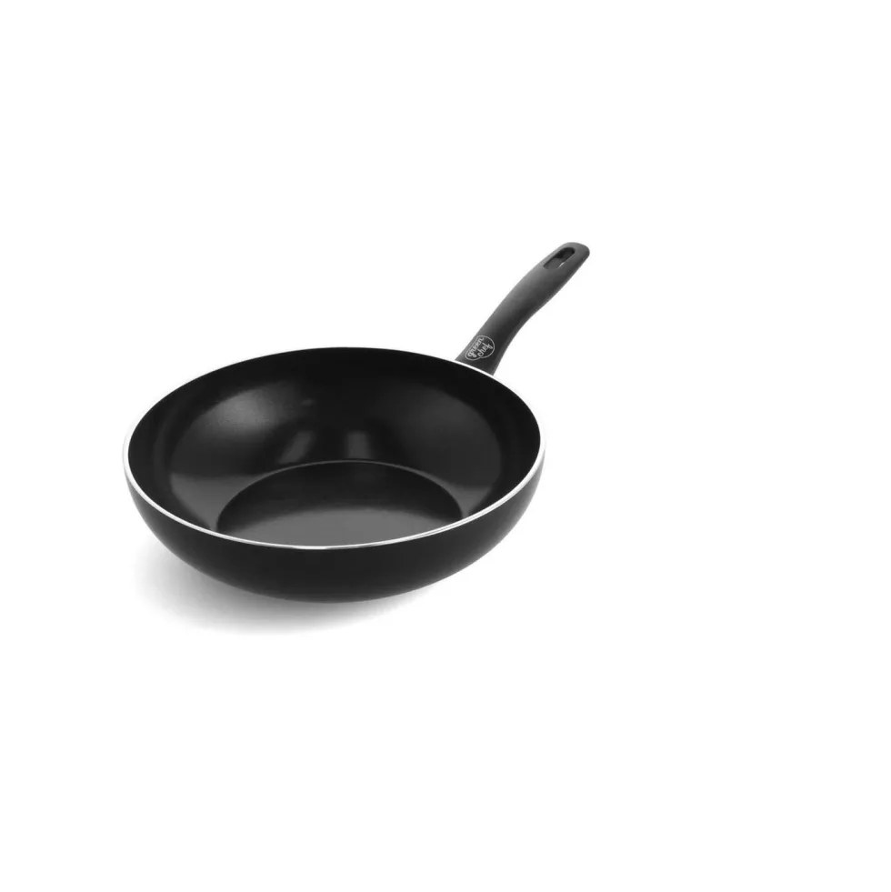 Wok GreenChef Prime Zwart 28cm