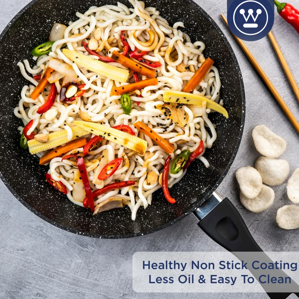 Wokpan 30 cm Black Marble Westinghouse