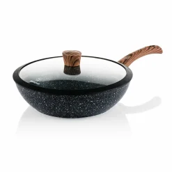 Wokpan 30 cm Black Marble Wood Westinghouse
