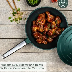 Wokpan 28 cm Groen Performance Series Inductie Westinghouse