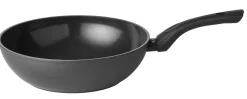 Wokpan 28 cm Stonehenge Sola zwart