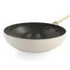 Wokpan Keramisch 28cm BK Sublime Cream White