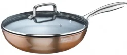 Wokpan met deksel 28 cm Pinti Materic